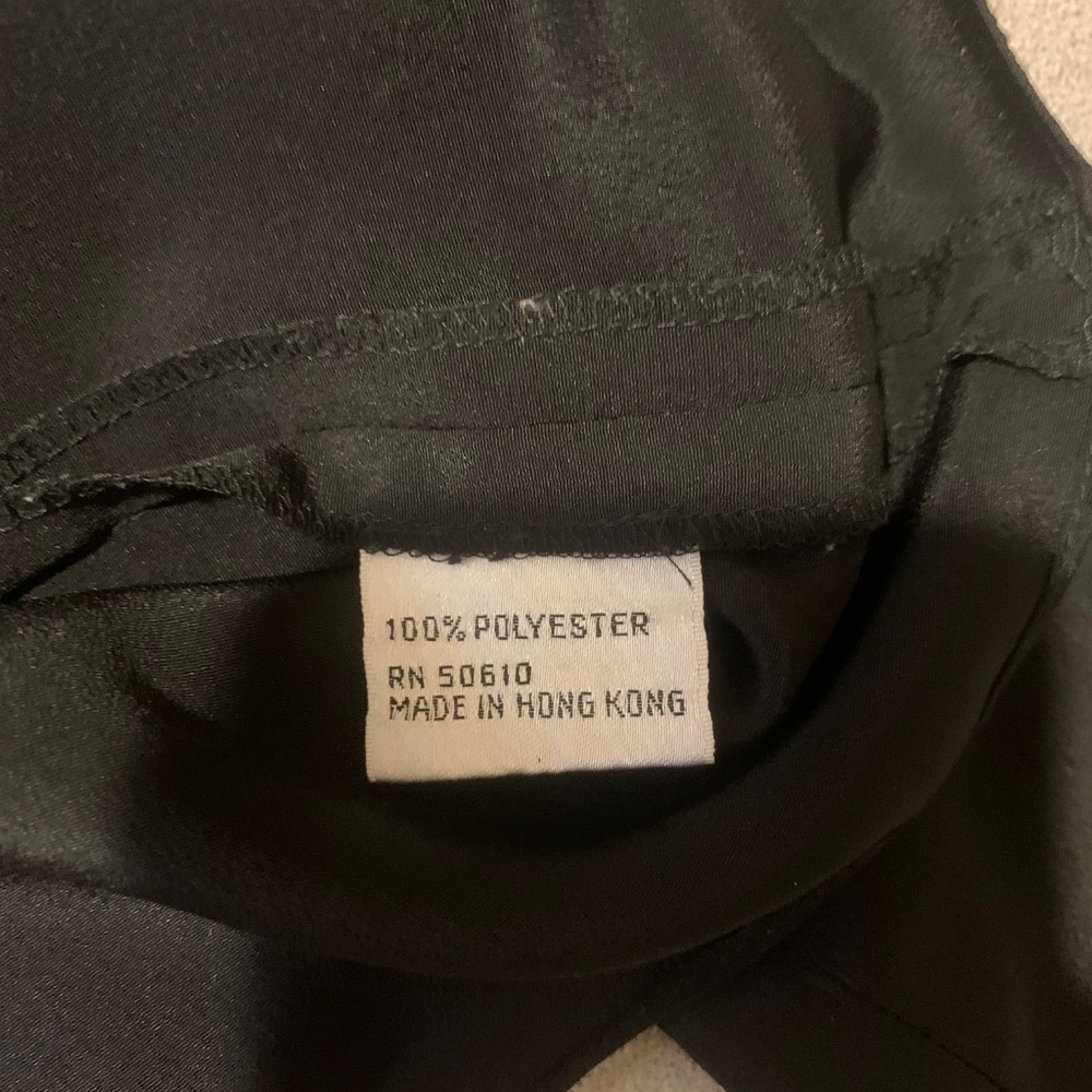 Kasper Black Blouse sz 8 - Picture 7 of 7